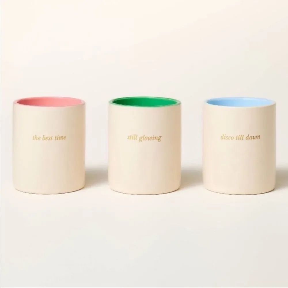 Kate Spade x Target Scented Candle Trio - New